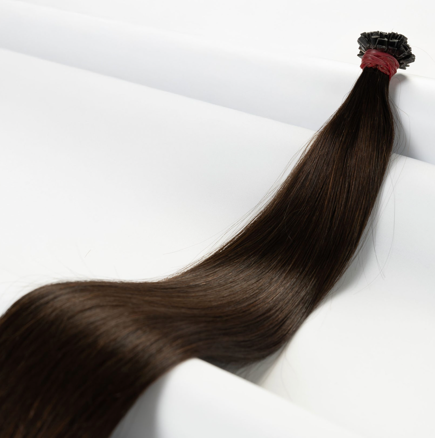 Premium Tresse in Asch-Dunkelbraun