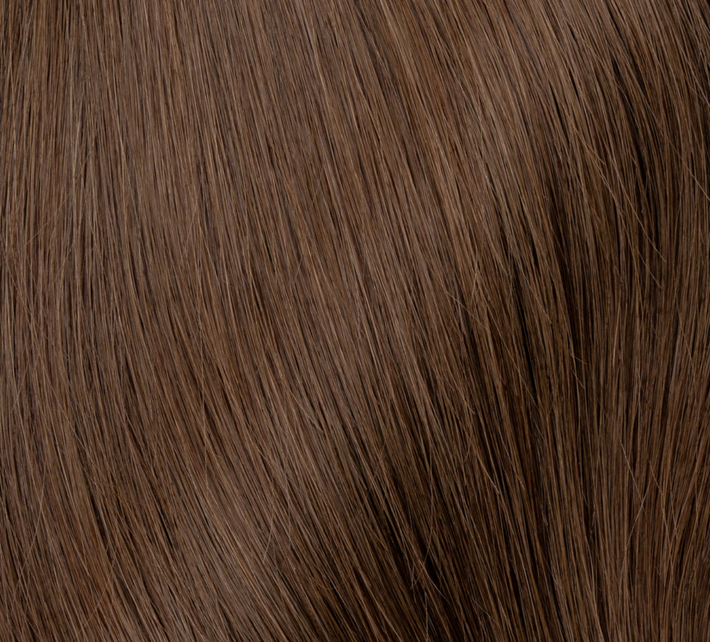 Premium Tresse in Asch-Braun