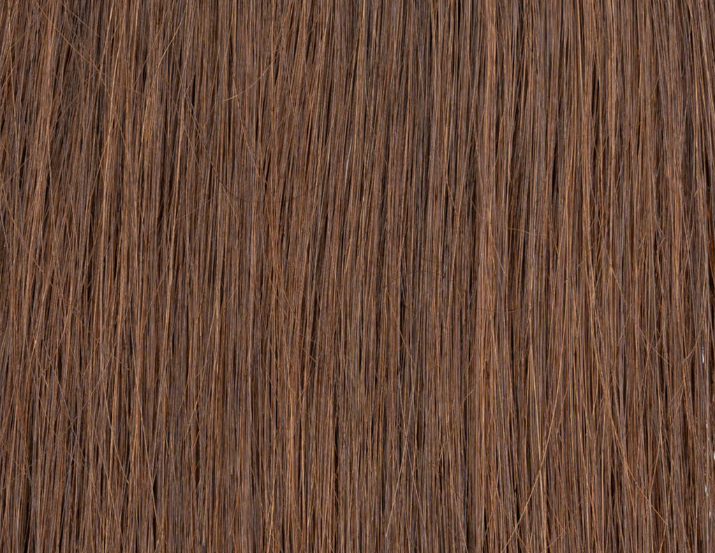 Premium Tresse in Schokobraun