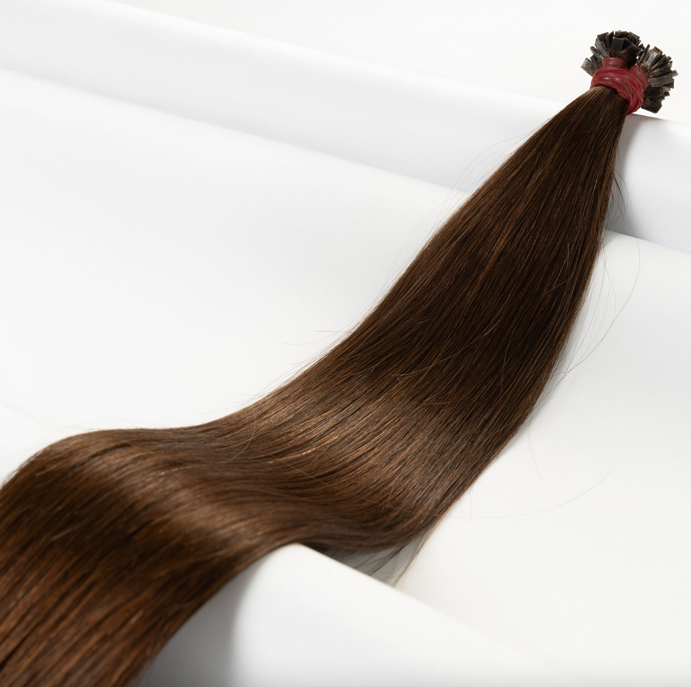 Premium Tresse in Schokobraun