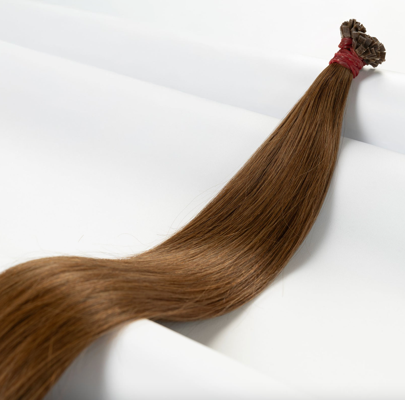 Premium Tresse in Asch-Mittelbraun