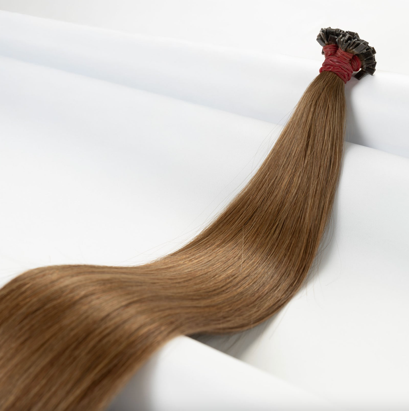 Premium Tresse in Haselnussbraun