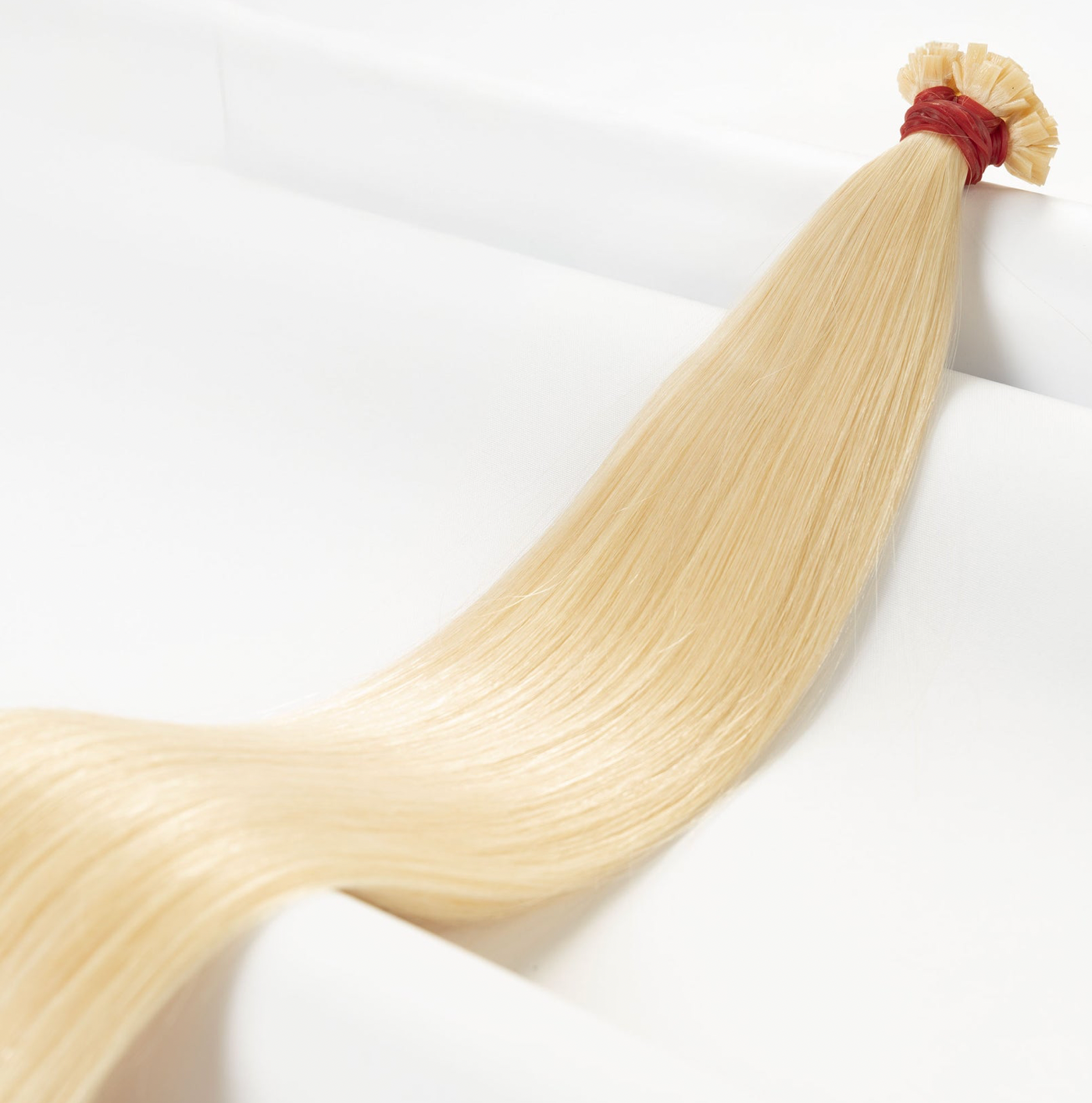 Premium Tresse in Platinblond