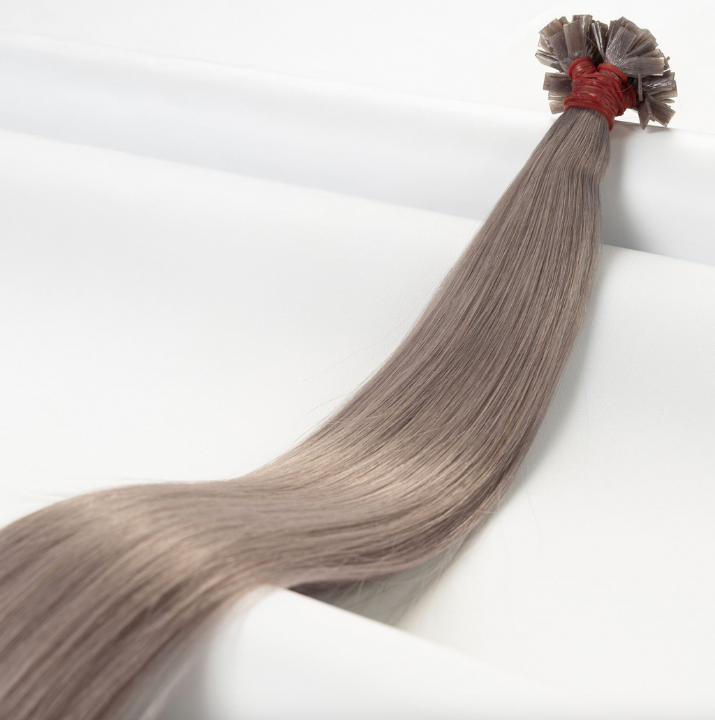 Premium Tresse in Grau