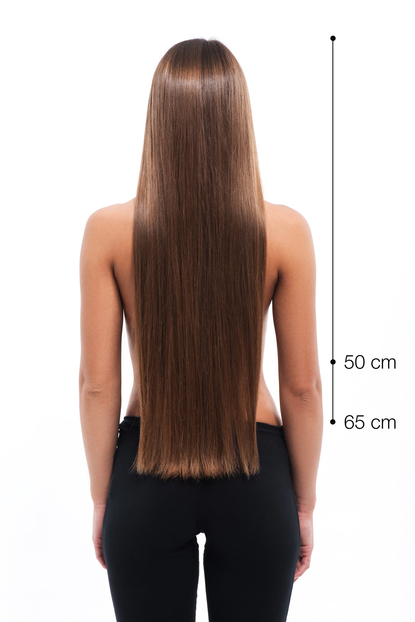 Premium Tresse in Schokobraun